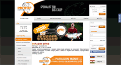 Desktop Screenshot of imothep-baits.cz